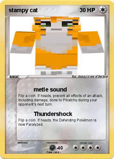 Pokemon stampy cat