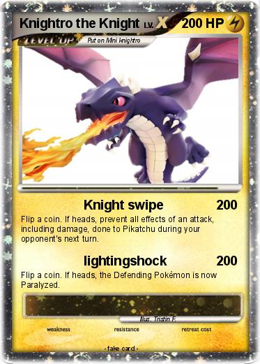 Pokemon Knightro the Knight
