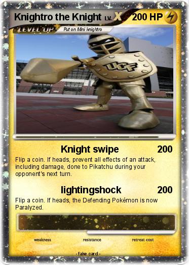 Pokemon Knightro the Knight