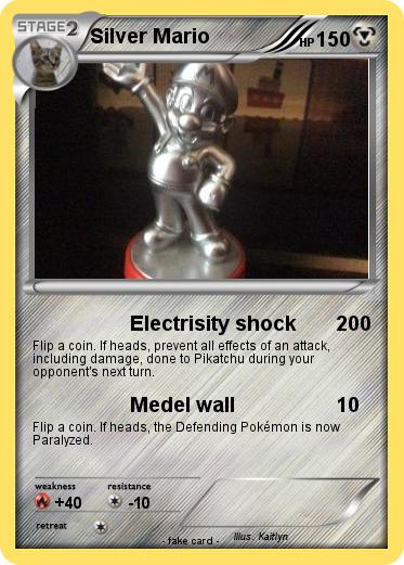 Pokemon Silver Mario