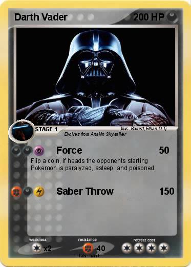 Pokemon Darth Vader