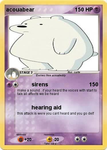 Pokemon acouabear