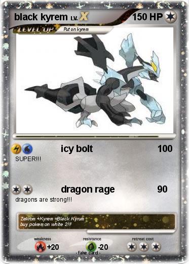 Pokemon black kyrem