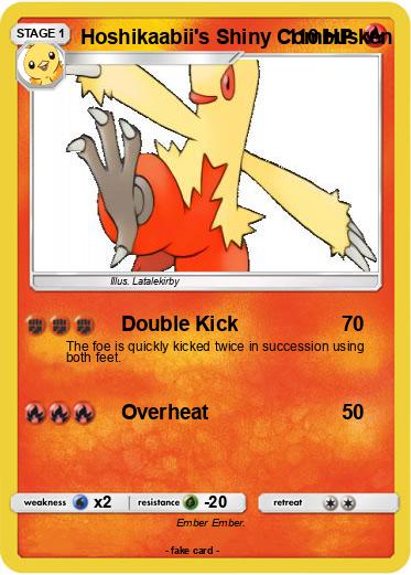 Pokemon Hoshikaabii's Shiny Combusken