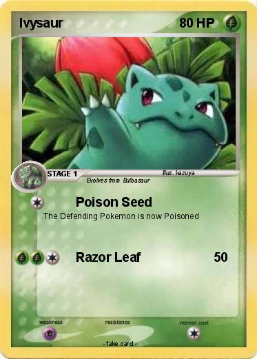 Pokemon Ivysaur