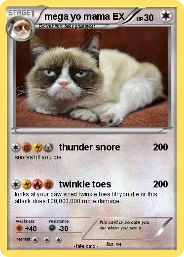 Pokemon mega yo mama EX