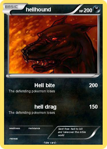 Pokemon hellhound
