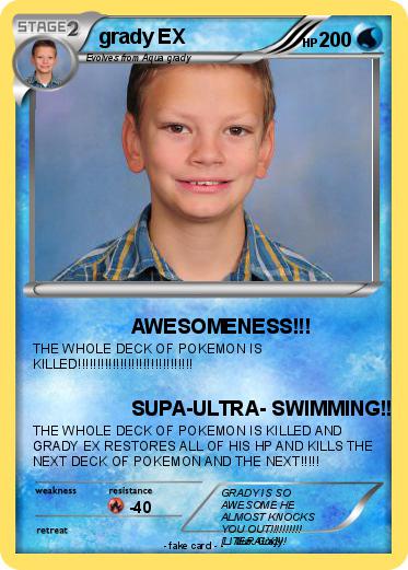 Pokemon grady EX