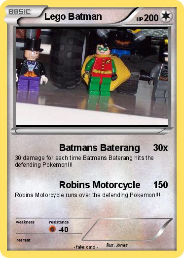 Pokemon Lego Batman