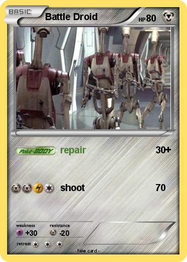 Pokemon Battle Droid