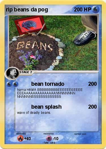 Pokemon rip beans da pog