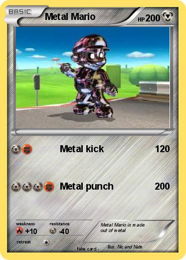 Pokemon Metal Mario