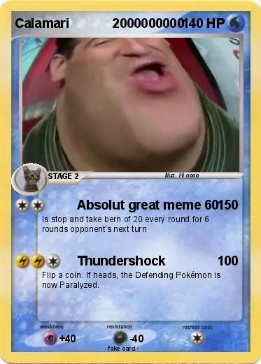 Pokemon Calamari            2000000000