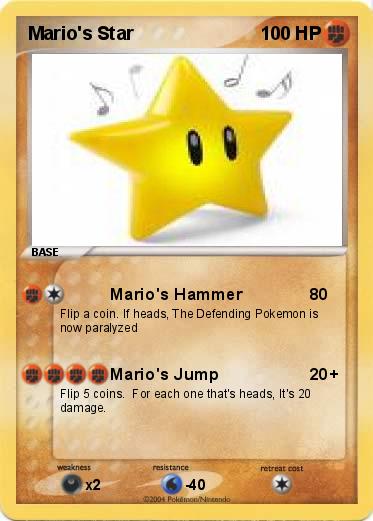 Pokemon Mario's Star