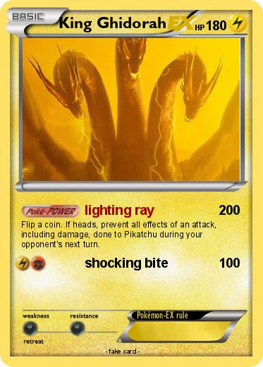 Pokemon King Ghidorah