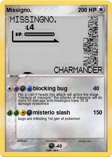 Pokemon Missigno.
