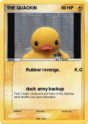 Pokemon THE QUACKIN