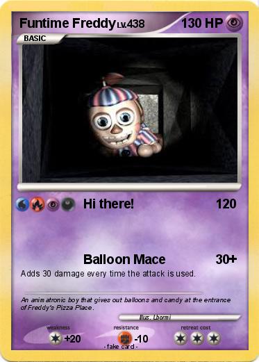 Pokemon Funtime Freddy