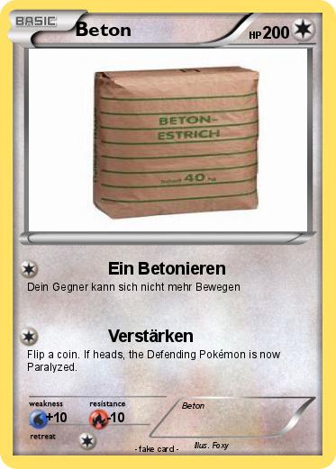 Pokemon Beton