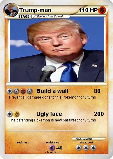 Pokemon Trump-man
