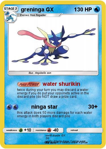 Pokemon greninga GX