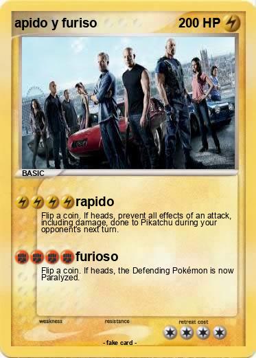 Pokemon apido y furiso