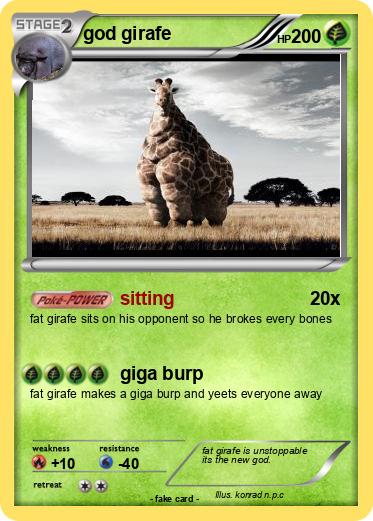Pokemon god girafe