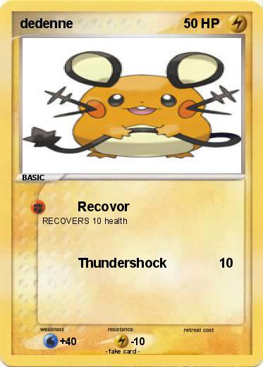 Pokemon dedenne