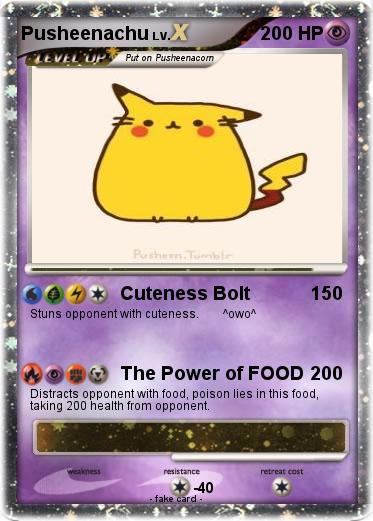 Pokemon Pusheenachu