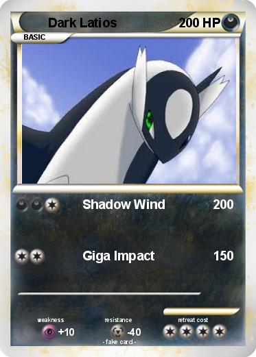 Pokemon Dark Latios