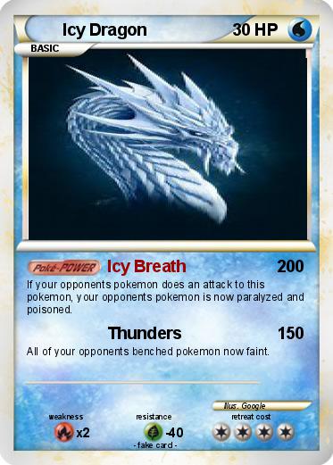 Pokemon Icy Dragon