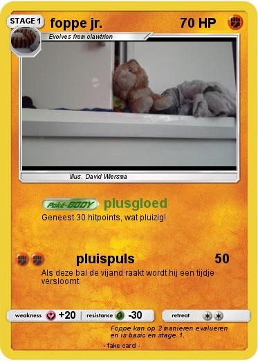 Pokemon foppe jr.