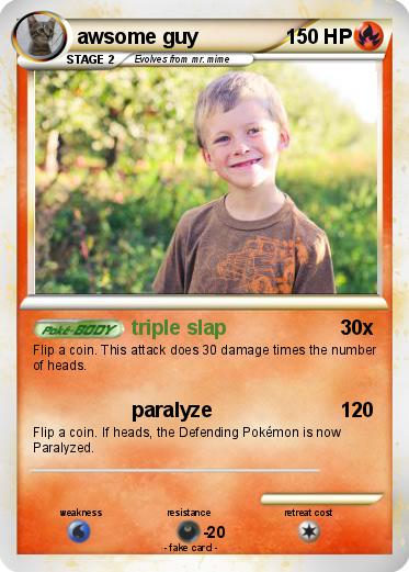 Pokemon awsome guy