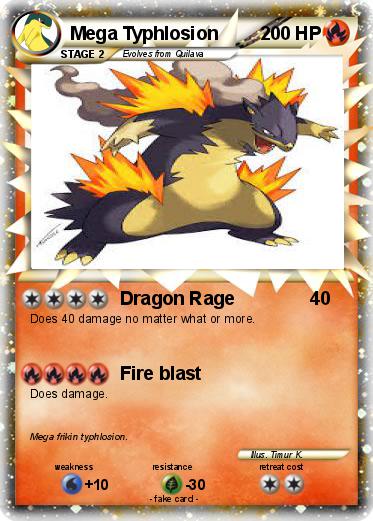 Pokemon Mega Typhlosion
