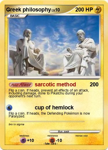 Pokemon Greek philosophy