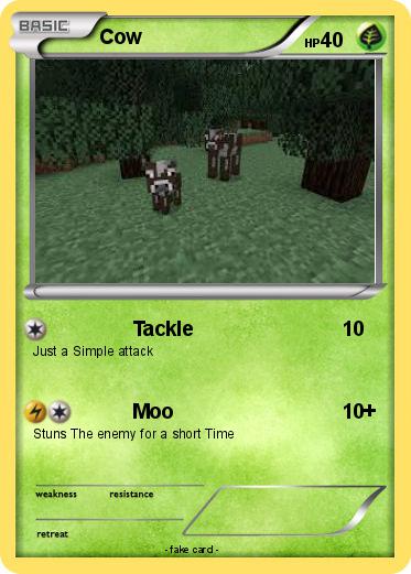 Pokemon Cow