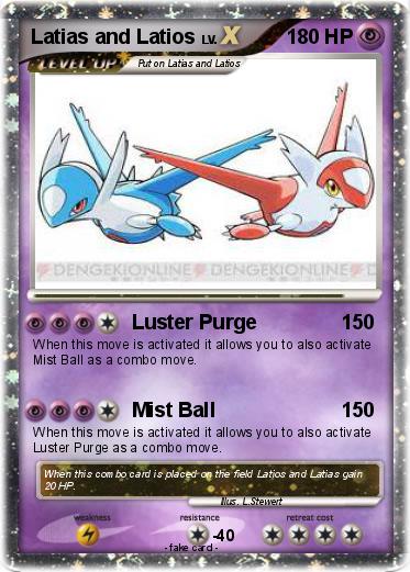 Pokemon Latias and Latios