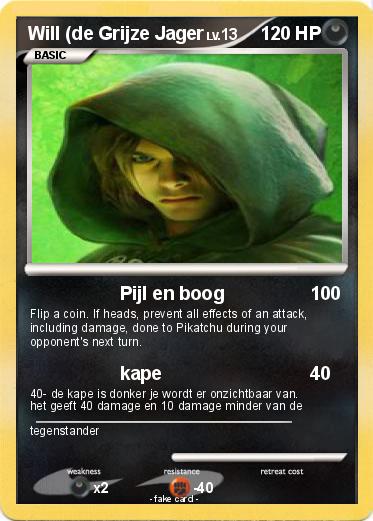 Pokemon Will (de Grijze Jager