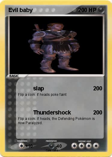 Pokemon Evil baby