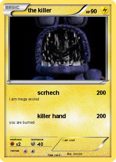 Pokemon the killer