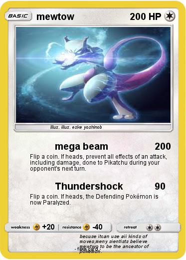 Pokemon mewtow