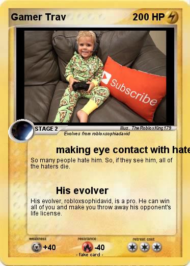 Pokemon Gamer Trav