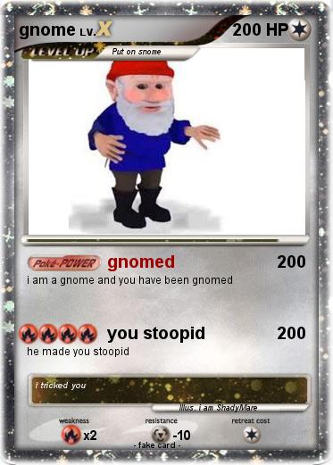 Pokemon gnome
