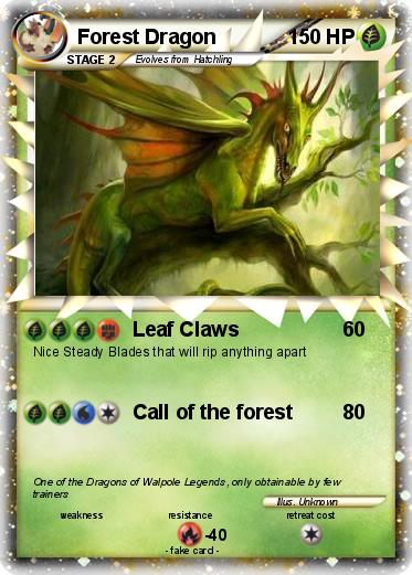 Pokemon Forest Dragon