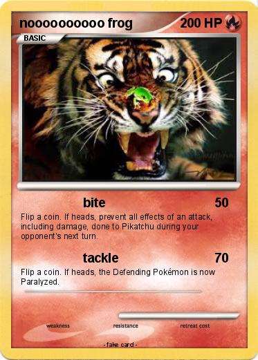 Pokemon noooooooooo frog