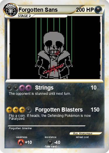 Pokemon Forgotten Sans