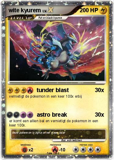 Pokemon wite kyurem