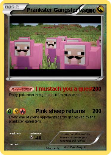 Pokemon Prankster Gangster team