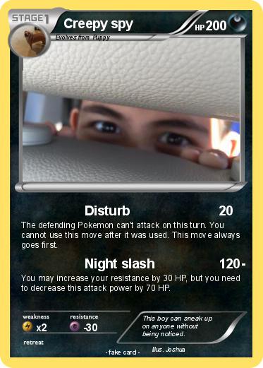 Pokemon Creepy spy