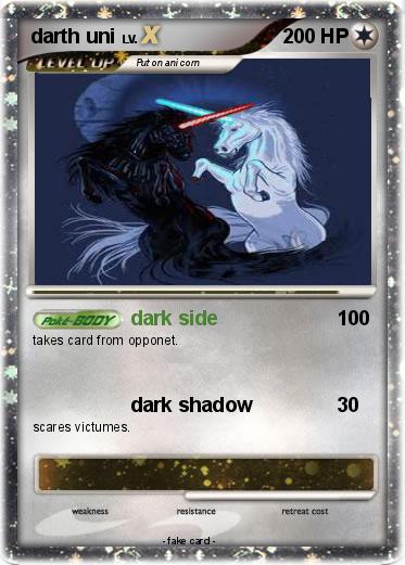 Pokemon darth uni
